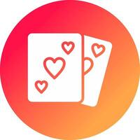 poker creatief icoon ontwerp vector