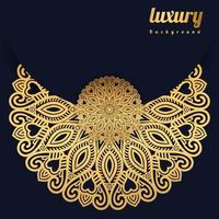 creatieve luxe mandala achtergrond met gouden arabesque patroon gouden arabesque arabas stijl voor islamitische ramadan stijl decoratieve mandala. sier bloemsierkunst ontwerp, cover vector