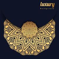 creatieve luxe mandala achtergrond met gouden arabesque patroon gouden arabesque arabas stijl voor islamitische ramadan stijl decoratieve mandala. sier bloemsierkunst ontwerp, cover vector