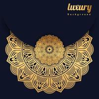 creatieve luxe mandala achtergrond met gouden arabesque patroon gouden arabesque arabas stijl voor islamitische ramadan stijl decoratieve mandala. sier bloemsierkunst ontwerp, cover vector