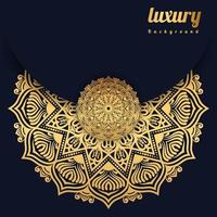 creatieve luxe mandala achtergrond met gouden arabesque patroon gouden arabesque arabas stijl voor islamitische ramadan stijl decoratieve mandala. sier bloemsierkunst ontwerp, cover vector