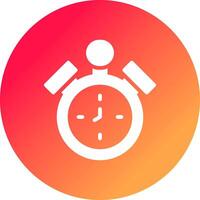 alarm klok creatief icoon ontwerp vector