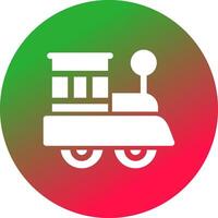 trein creatief icoon ontwerp vector