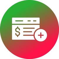 bank account creatief icoon ontwerp vector