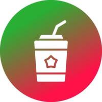 Frisdrank creatief icoon ontwerp vector