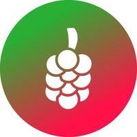 druiven creatief icoon ontwerp vector