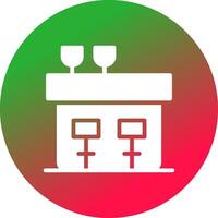 bar creatief icoon ontwerp vector