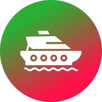 schip creatief icoon ontwerp vector