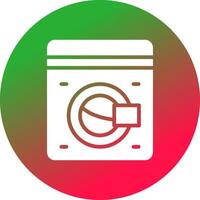 het wassen machine creatief icoon ontwerp vector