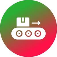 transportband riem creatief icoon ontwerp vector