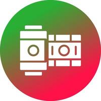 camera rollen creatief icoon ontwerp vector