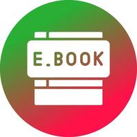 e-boeken creatief icoon ontwerp vector