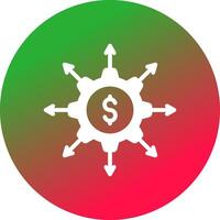 crowdfunding portaal creatief icoon ontwerp vector