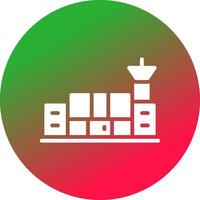 luchthaven creatief icoon ontwerp vector