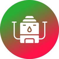 water boiler creatief icoon ontwerp vector