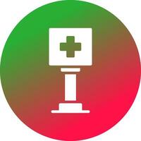 gezondheidszorg teken bord creatief icoon ontwerp vector
