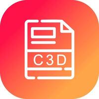 c3d creatief icoon ontwerp vector