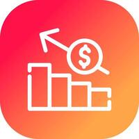 bar diagram creatief icoon ontwerp vector