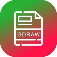 gdraw creatief icoon ontwerp vector