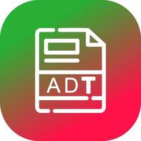 adt creatief icoon ontwerp vector