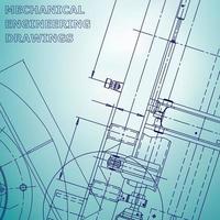 computerondersteunde ontwerpsystemen. machinebouw industrie. bedrijfsidentiteit vector