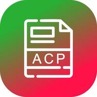 acp creatief icoon ontwerp vector