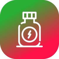 energie drinken creatief icoon ontwerp vector