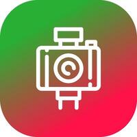 camera creatief icoon ontwerp vector