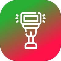 camera flash creatief icoon ontwerp vector