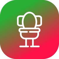 toilet creatief icoon ontwerp vector