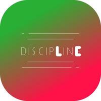 discipline creatief icoon ontwerp vector