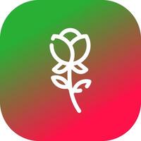 roos creatief icoon ontwerp vector