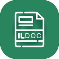 ildoc creatief icoon ontwerp vector