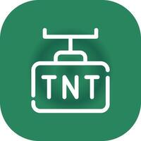 tnt creatief icoon ontwerp vector