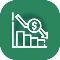 bar diagram creatief icoon ontwerp vector