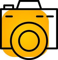 camera creatief icoon ontwerp vector