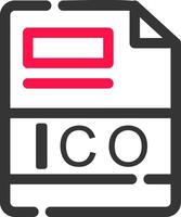 ico creatief icoon ontwerp vector