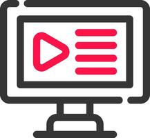 video creatief icoon ontwerp vector