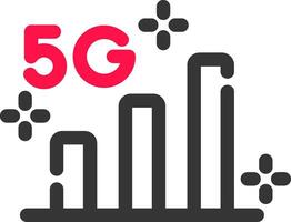 5g creatief icoon ontwerp vector