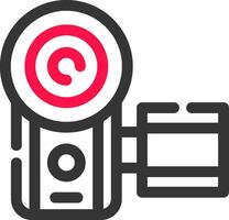 camera creatief icoon ontwerp vector