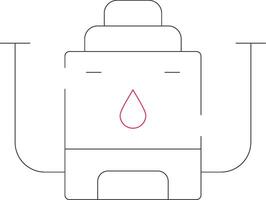 water boiler creatief icoon ontwerp vector