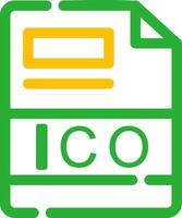 ico creatief icoon ontwerp vector