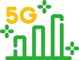 5g creatief icoon ontwerp vector