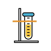 buis test laboratorium geïsoleerde pictogram vector