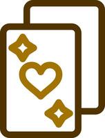 poker creatief icoon ontwerp vector