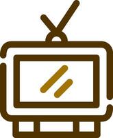televisie creatief icoon ontwerp vector