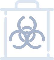 biohazard creatief icoon ontwerp vector