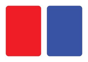 rood en blauw kleur combinatie palet vector