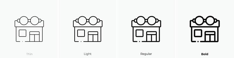 optisch winkel icoon. dun, licht, regelmatig en stoutmoedig stijl ontwerp geïsoleerd Aan wit achtergrond vector