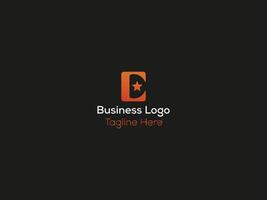 brief logo ontwerp vector